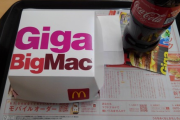 【画像】ギガマックがガチででかすぎるんだがｗｗｗｗｗｗｗｗｗ