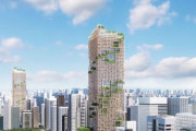 木造で高さ350メートル、地上70階建て高層ビルの建設プロジェクトが稼働…住友林業！