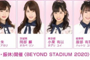 【AKB48】「BEYOND STADIUM 2020」にチーム8の出演が決定！！！