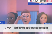 【悲報】メタバースさん、ほんのり失敗臭が漂い始める…