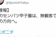 春の選抜、無観客で実施www