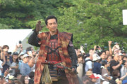 金沢百万石まつり・豪華絢爛な時代絵巻に42万人 「皆の者、出立じゃー」前田利家公役・大東駿介さん お松の方役・菅井友香さん