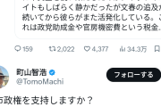 それでも認めたくないパヨク脳　〜　町山智浩烈士「高市支持率はおかしい！俺がアンケートを取る！」→70%支持