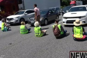 海外「アメリカ、緊急事態の人がいるのに高速道路を完全に塞ぐ独善的な気候活動家達」