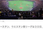 【悲報】今シーズンのプロ野球、中止か