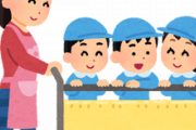 保育士が園児を大量にカゴに詰め込んで散歩してる光景ｗｗｗｗｗ