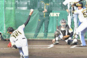 阪神　復活目指す才木がシート打撃に登板　打者６人相手に収穫と反省材料も