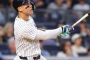 【MLB】ジャッジ、2戦連発46号　豪快弾で年間59HRペース、大谷翔平と7本差