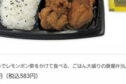 【もりもり】セブンの新商品「大盛りごはん！はみ出る唐揚げ弁当」、めっちゃ美味しそうwwwwwwww（画像あり）