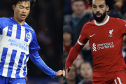 三笘薫がサラーの“代役”に？　指揮官絶賛の日本人MFへ…リバプール行きを英記者が推奨「クロップ監督の下であれば…」