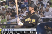 【新人王】近本光司 103試合(416―118).284 9本33打点 出塁率.330 長打率.406 OPS.736 23盗塁