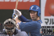 日ハム松本剛　打率.354(リーグ1位)