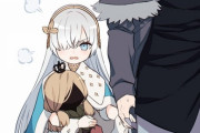 【FGO】ロリアナスタシアと手をつないだカドック君！！　小さい皇女様も可愛いです！