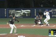 【中日対オリックス1回戦】中日・福田、オリックス山本から第２号ソロホームラン！１点差に詰め寄る！！！