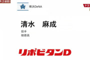 DeNA育成２位指名　樹徳高・清水麻成（投手）186センチの長身右腕