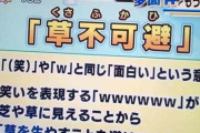 【正論】大学教授「wwwだの草だの言って、嘲笑が癖になると人間成長できないよ」