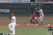 【広島対巨人7回戦】巨人・リチャード、移籍第一打席は挨拶代わりの空振り三振