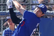 【衝撃】大谷翔平さん、今季初のフリーバッティング18スイングで10本柵越えwww