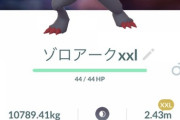 【ポケモンGO】サイズバグったポケモンでおひろめ参戦出来るの何なの