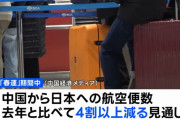 中国「春節」の連休、日本への航空便が4割以上減る見通し！