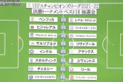 UEFAチャンピオンズリーグ、ベスト16の組み合わせが決まる