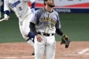 阪神、悪夢の逆転サヨナラ負け　守護神スアレス、今季初被弾が痛恨３ラン