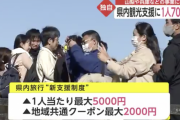 自治体独自の県内観光支援策を政府が補助へ、1人あたり最大7,000円を支援
