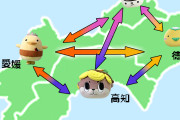 一般人「四国？隣り合ってるし4県を簡単に行き来できるんやろなあ」←これ