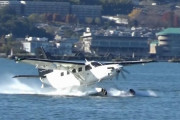 琵琶湖を発着する水上飛行機復活なるか、半世紀ぶり運航へ実証実験！