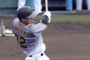 阪神井上広大の教育リーグ成績　．１８２（１１－２） ０本 ２打点 ６三振