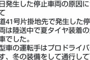 【悲報】トラック運ちゃん「ちょっとぐらい夏タイヤで北陸運転しても平気やろ・・・」