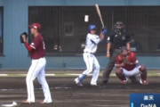 野手転向のＤｅＮＡ勝又　さっそくマルチ安打！