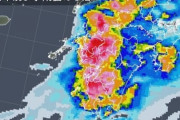 【悲報】九州、本日深夜に水没へ