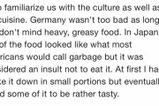 アメリカ人「日本にはアメリカ人がゴミと呼んでいるような食べ物が大量にある」