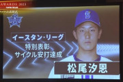【朗報】DeNAプロスペクト松尾、いっぱい表彰される