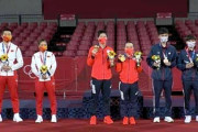 【東京五輪】卓球混合ダブルス「1位日本･2位中国･3位台湾」写真で「日台港 vs 中国」が勃発