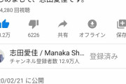 【元欅坂46】志田愛佳のYoutubu再生数がとんでもないことにｗｗｗｗｗｗｗｗｗｗｗｗ