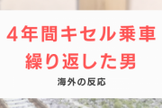 4年間で80万円もキセル乗車した男に対する海外の反応「勇気あるなこいつ」