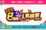 【超速報】※ガチで神※ ★6確定10連「選抜！8周年人気投票ガチャ」開催決定ｷﾀ━━━━ヽ(☆∀☆ )ﾉ━━━━!!!!【モンスト】