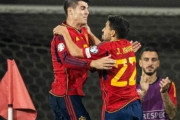 スペイン代表、モラタ先制弾・38歳ヘスス・ナバスがアシストでグループ首位スコットランドに2-0快勝　EURO2024予選（関連まとめ）