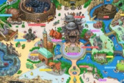 「ジブリパーク」愛知に11月1日開園 -『千と千尋の神隠し』不思議の街、ハウルの城やタタラ場を再現