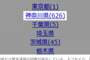 【津波警報】「うるさすぎて眠れない」神奈川が緊急速報エリアメールを夜中に計600回以上
