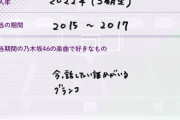 【乃木坂46】池田瑛紗『加入前から乃木坂46のことが好きでした・・・』