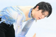 SP8位の羽生結弦選手「完璧なフォームで完璧なタイミングで飛んだら穴があった。もうしょうがないです」