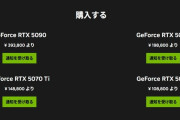 【悲報】RTX5090の日本価格393800円wwwwww