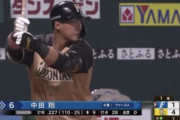 日ハム中田翔.225 9本 28打点 OPS.842