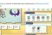 【ポケモンGO】「ソルガレオとルナアーラ」７月に伝説レイドで登場