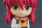 《幽遊白書》ねんどろいど「蔵馬」予約開始！薔薇の花びらが描かれた「プレート」も付属