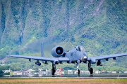 米空軍の対地攻撃機「A-10 サンダーボルトII」10機がオワフ島のカオネ海兵隊航空基地に前方展開！