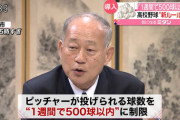 甲子園の球数制限500球←これ